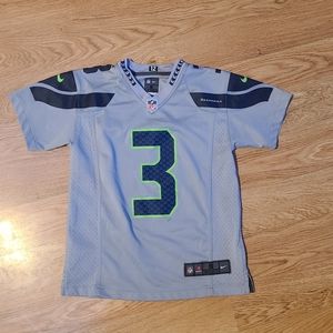 Kids Nike NFL Seahawks Russell Wilson jersey size small, 8,